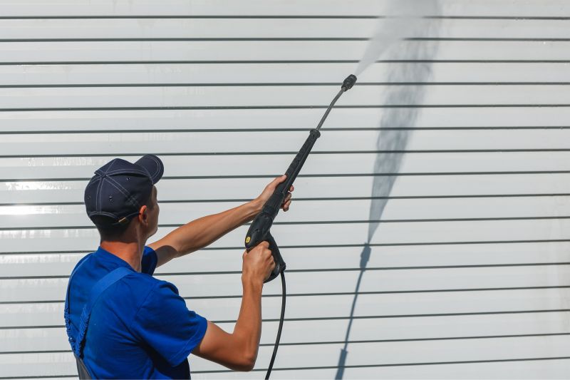 Cabin Siding Pressure Washings in Spring